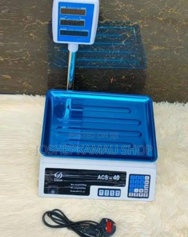 40 KGS Digital Computing Weighing Scale CW-