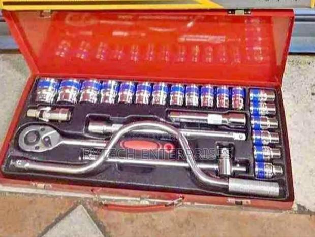 1/2" DR Socket Set/Chrome Vanadium 24pcs - main view