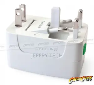 Worldwide Travel Sized Mains Power Socket Adapter
