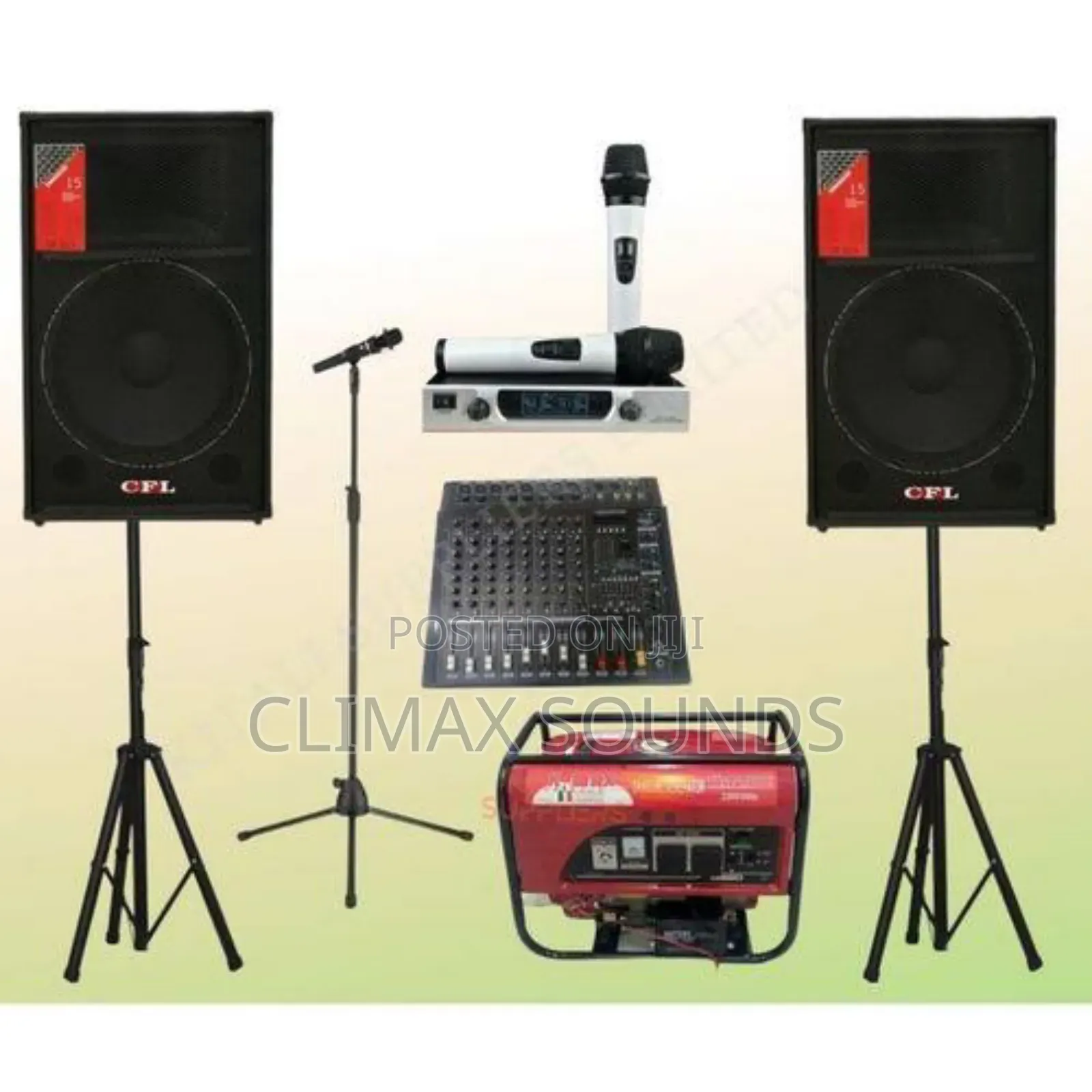 Complete PA Sound System Set