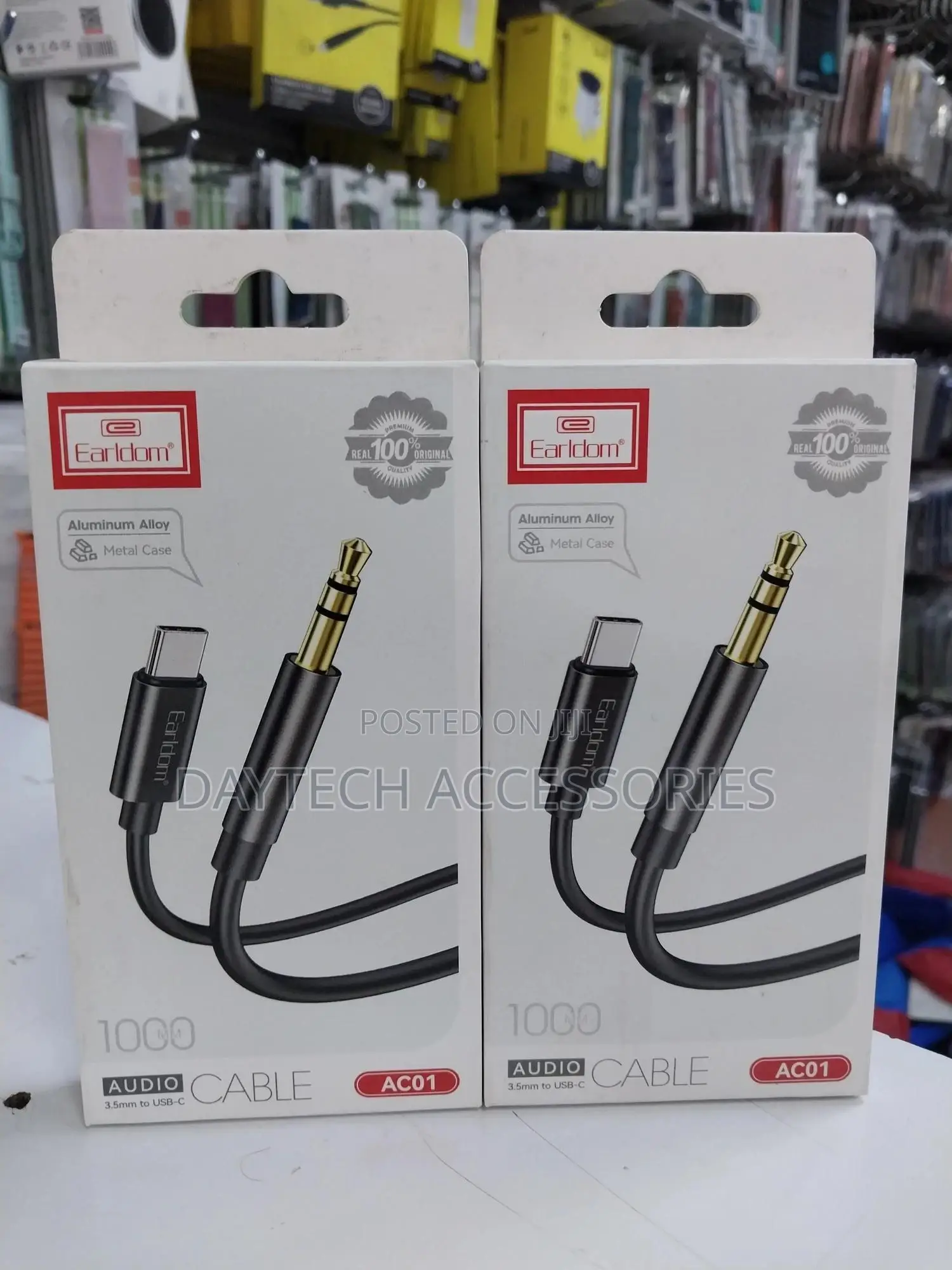 Earldom Type C to 3.5mm Audio Aux Jack Adapter Cable