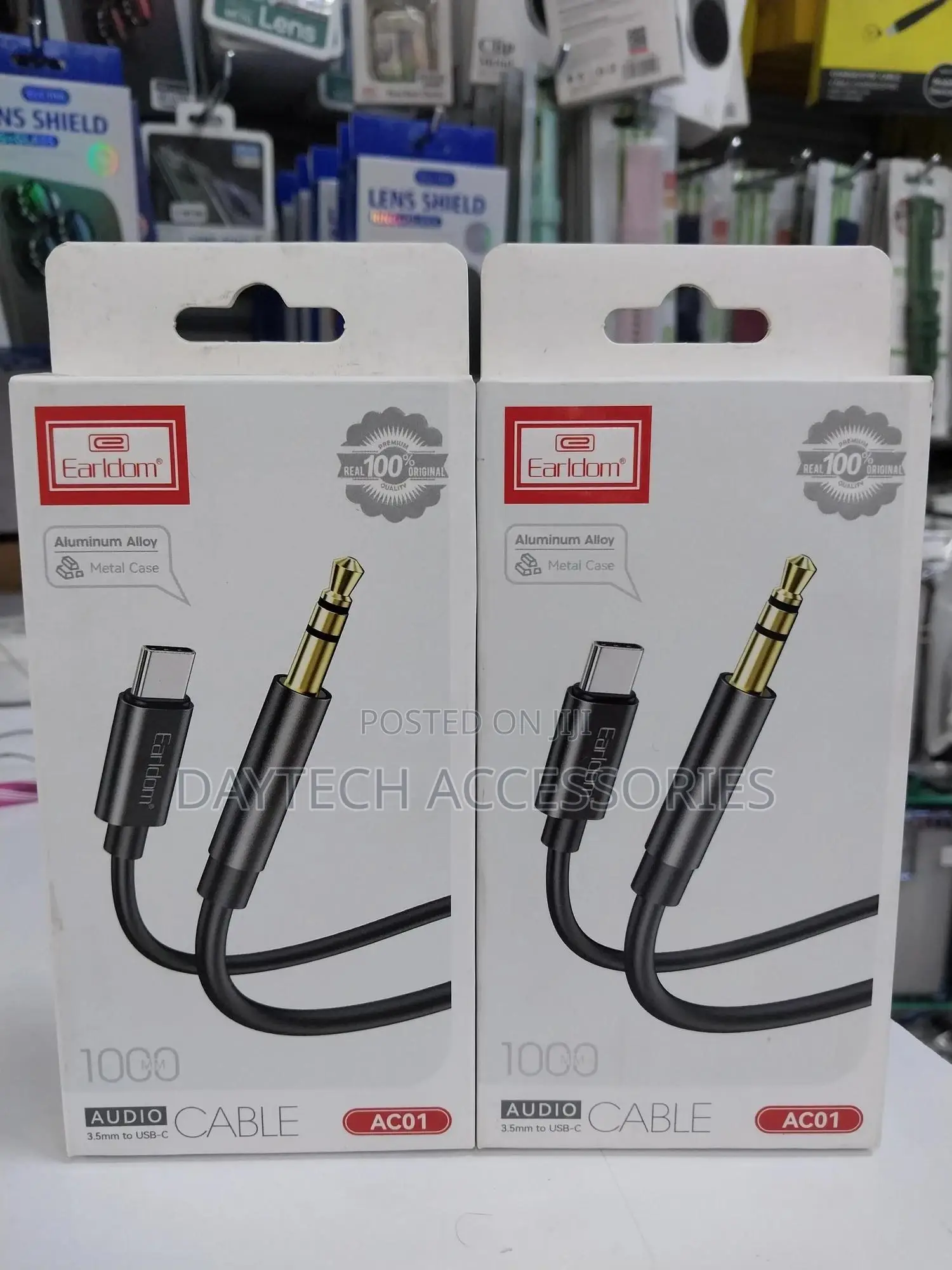 Earldom Usb-C Audio Cable Usb Type C Male to 3.5mm Jack