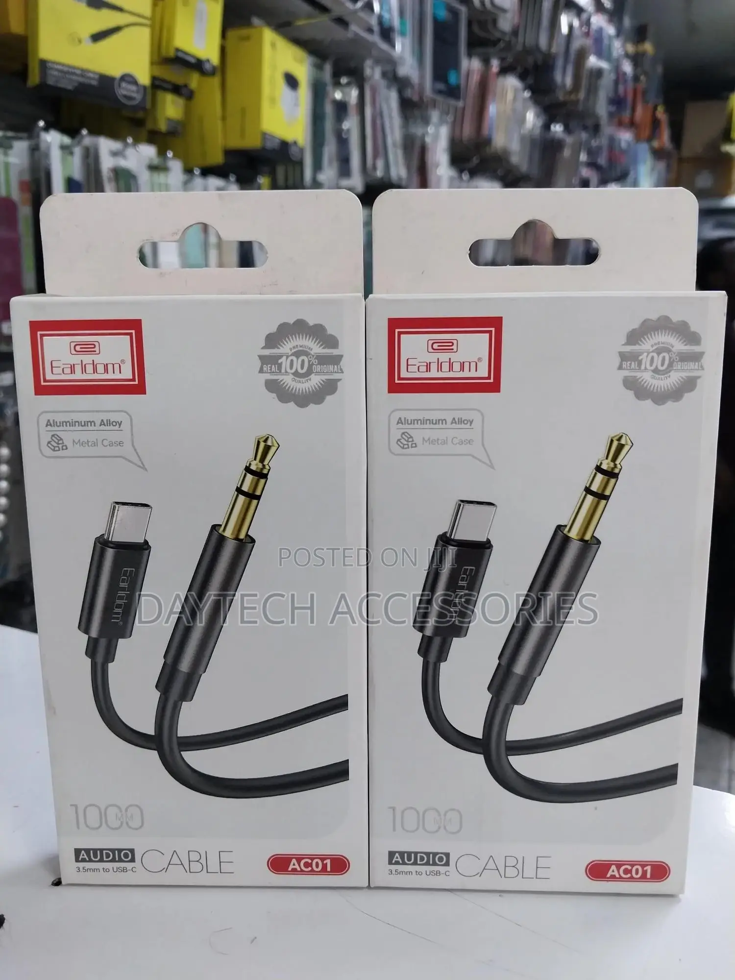 Earldom Usb-C Audio Cable Usb Type C Male to 3.5mm Jack
