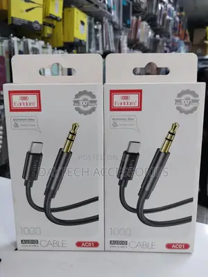 Earldom Usb-C Audio Cable Usb Type C Male to 3.5mm Jack