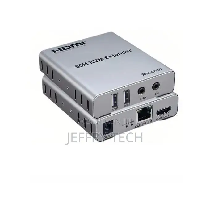 60M HDMI KVM Extender Over Cat6/Cat5e