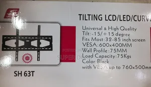 Tilting SH 63T 32-85 " TV Heavy Duty Wall Bracket Mount.