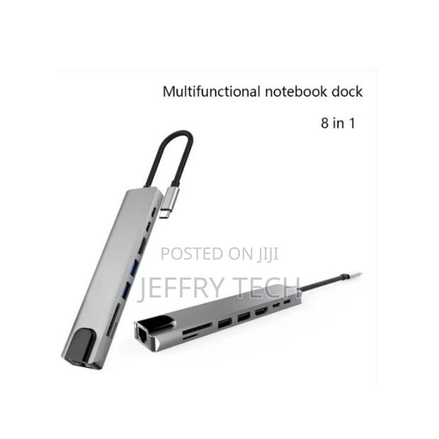 USB Type-C 8 in 1 Multi Adapter - thumbnail 2