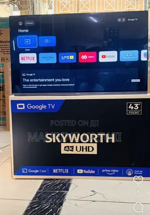 Skyworth 43 “ Google Tv Brand New