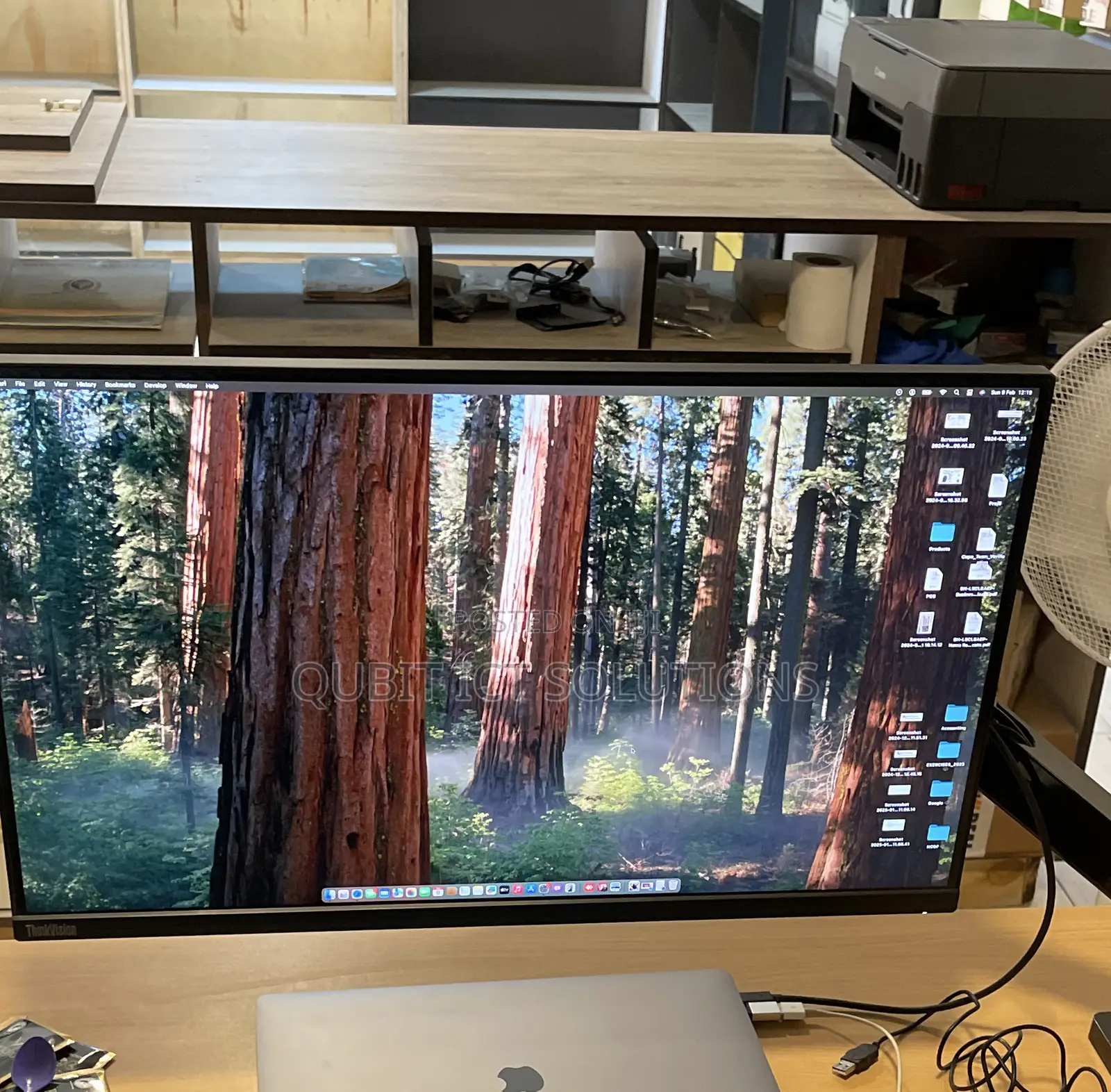 Lenovo Monitor 27” + Monitor Arm