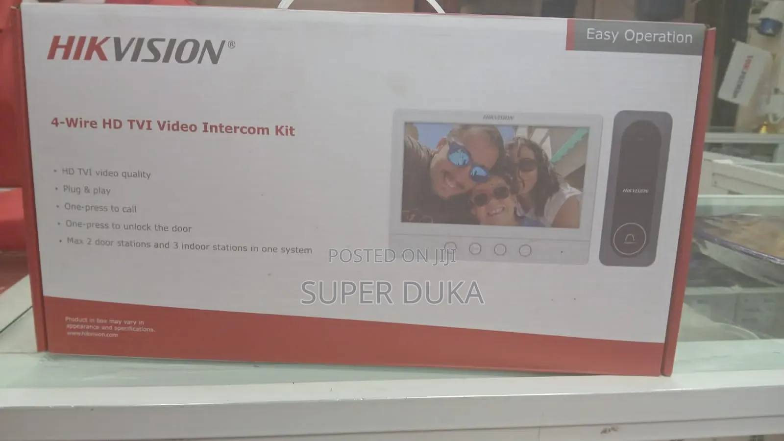 Hikvision HD Video Intercom Kit.Gate Camera