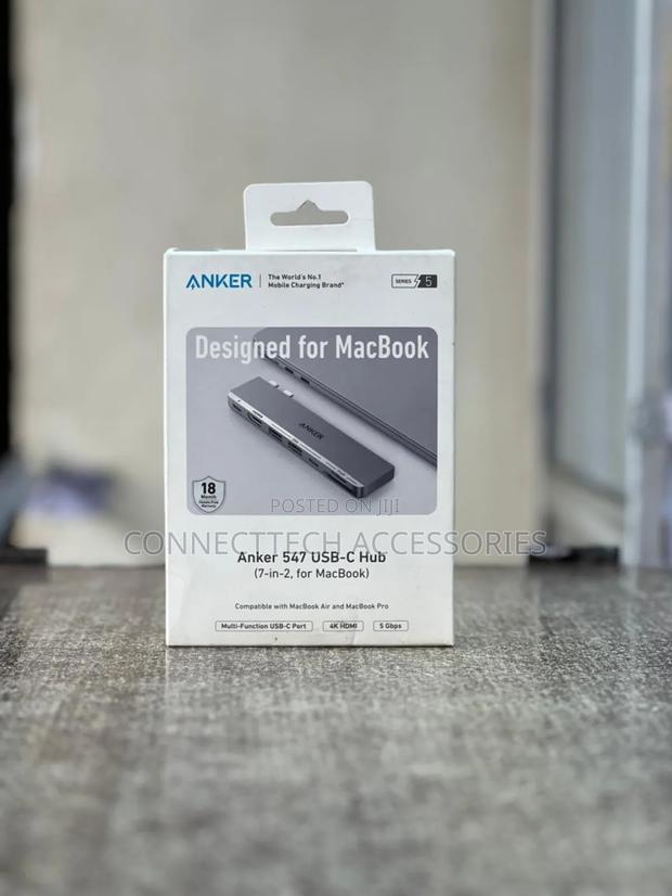 Anker 547 USB-C Hub 7in2 For Macbook - main view