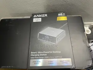 Anker Prime Charger, 250w Gan Prime Usb C Charging Station,