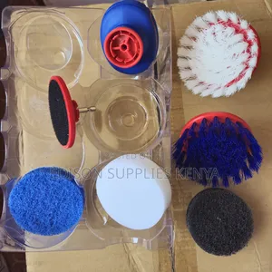 7pcs Drill Brush Set Emtop Drill Car Wash Detailing Cleaning Brushes