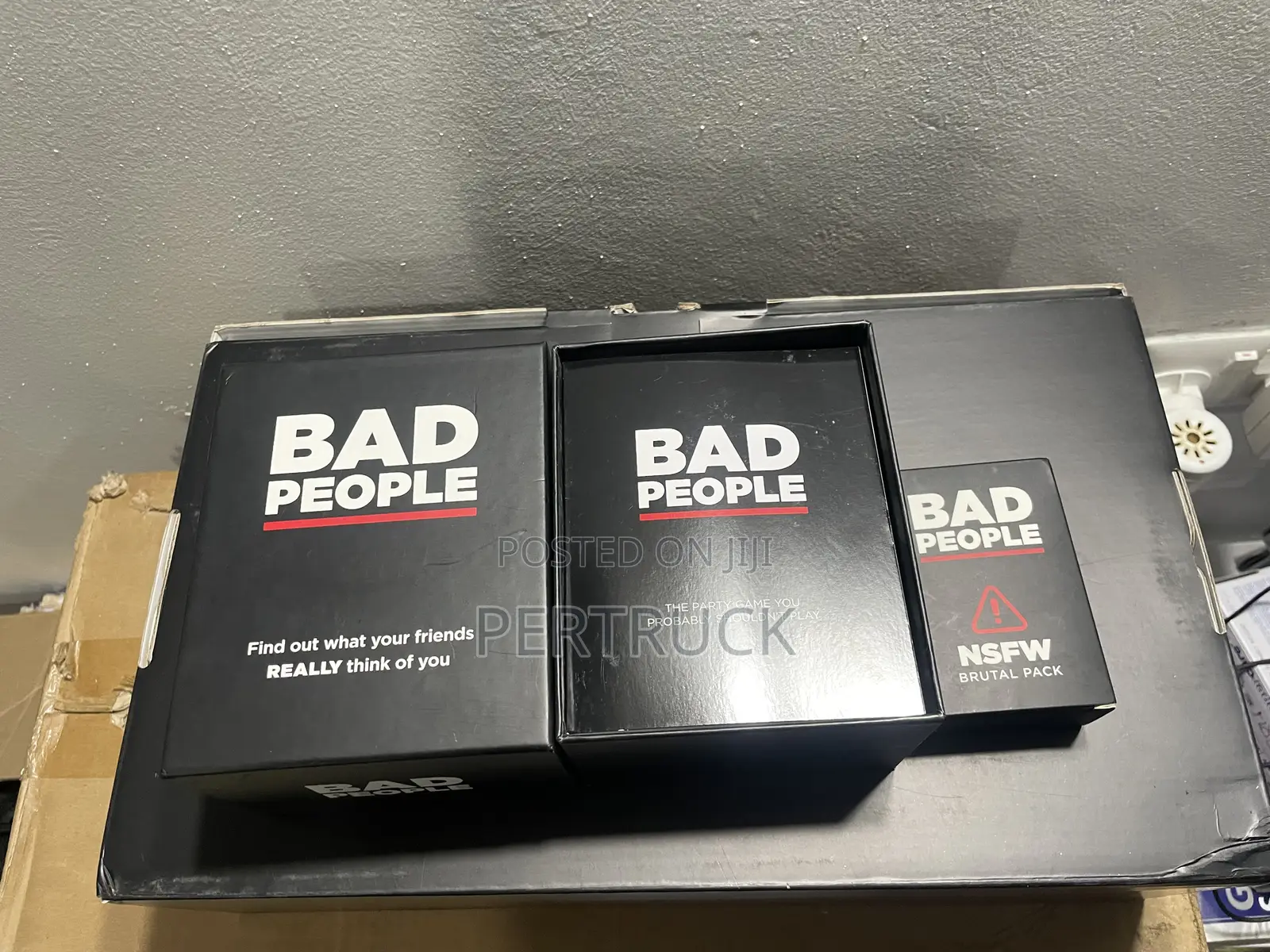 BAD PEOPLE Party Game + After Dark Expansion Set