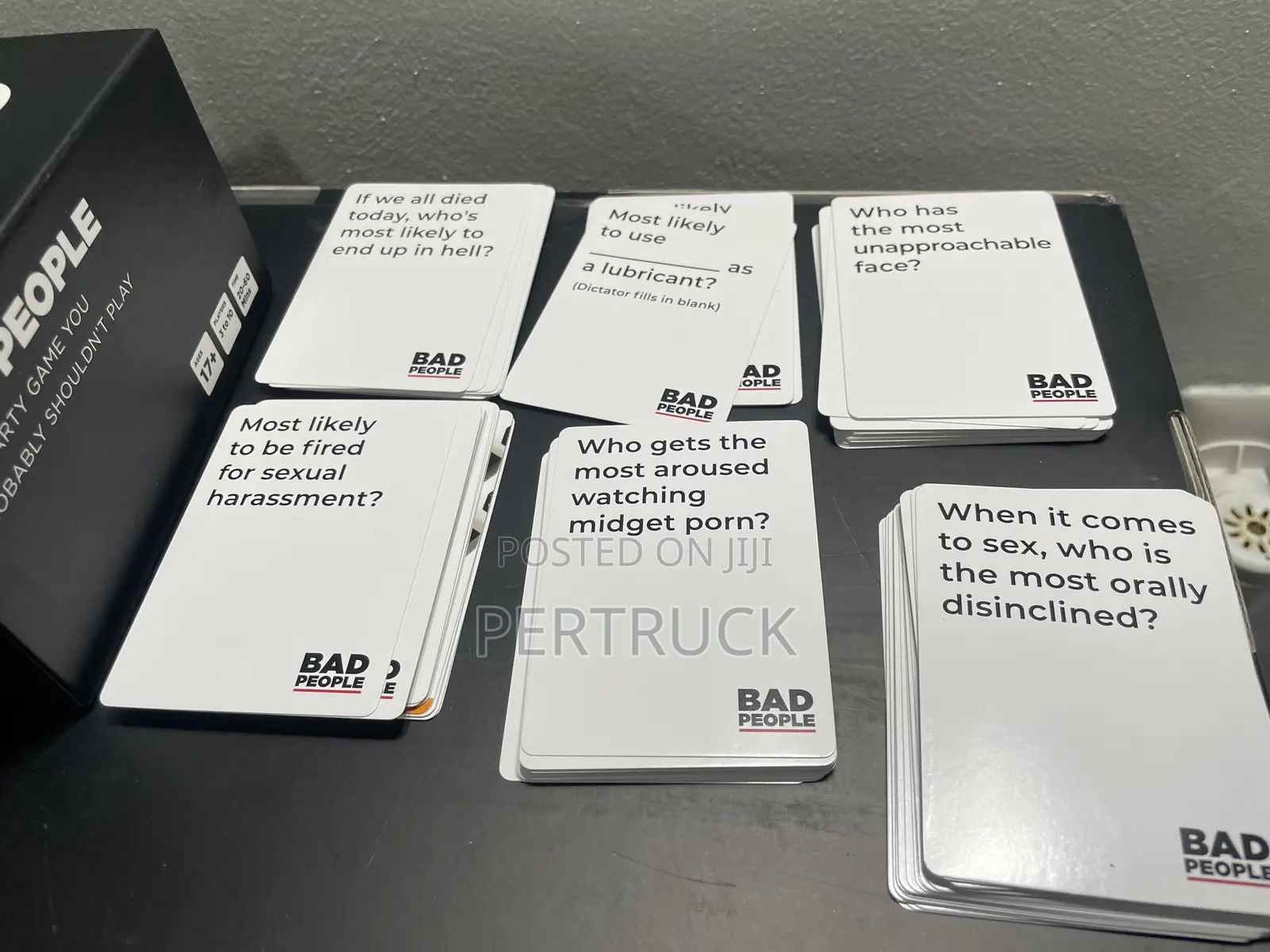 BAD PEOPLE Party Game + After Dark Expansion Set