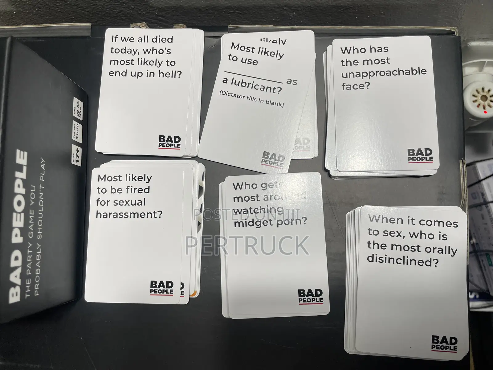 BAD PEOPLE Party Game + After Dark Expansion Set