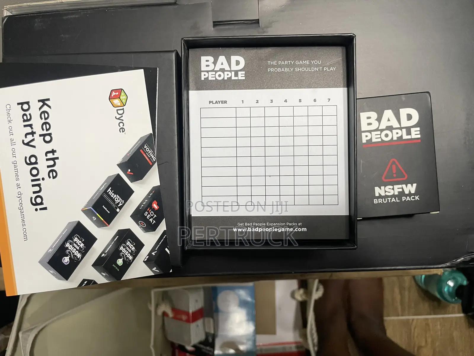 BAD PEOPLE Party Game + After Dark Expansion Set