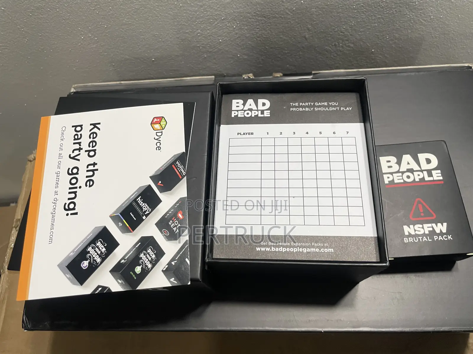BAD PEOPLE Party Game + After Dark Expansion Set