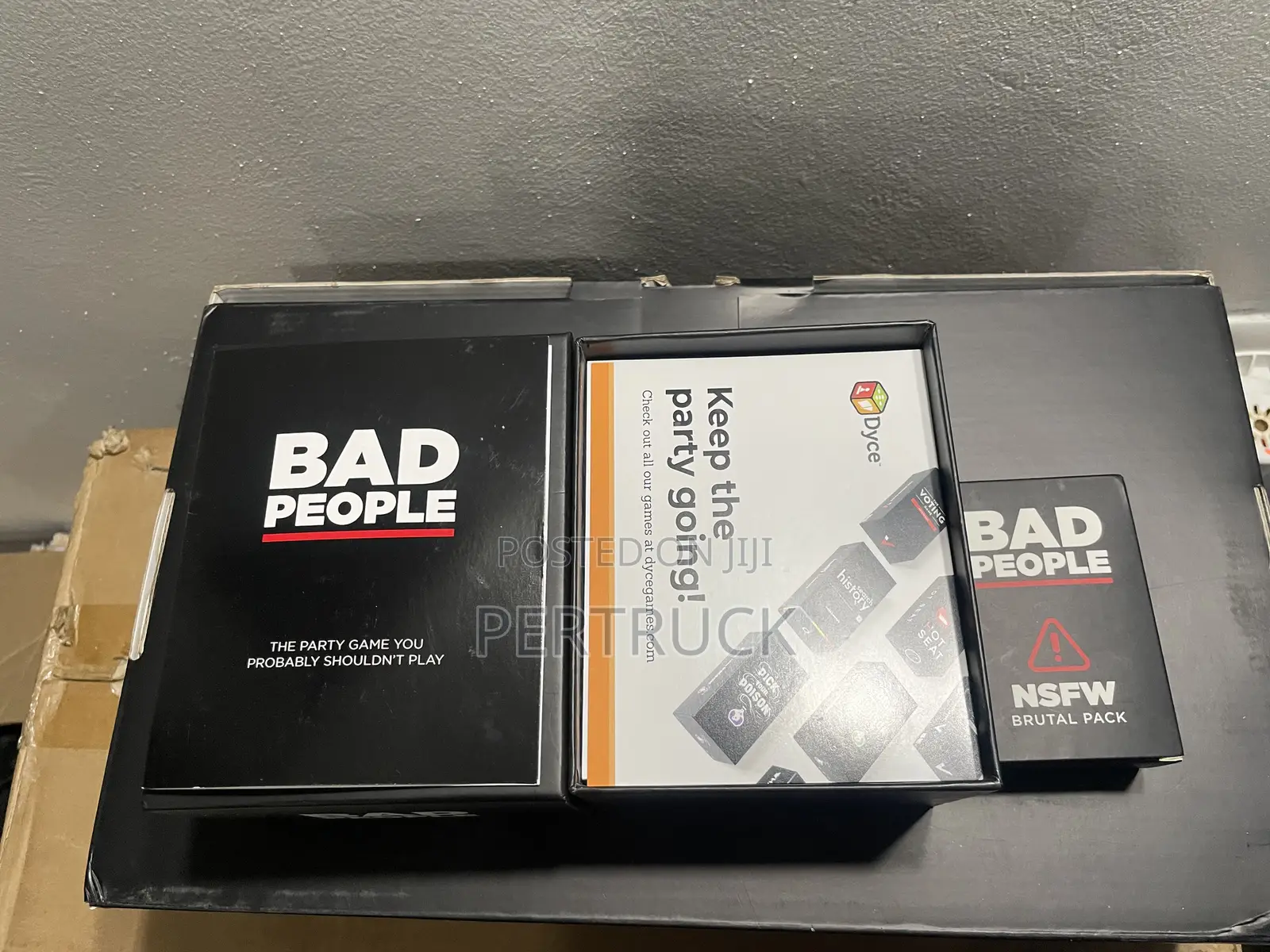 BAD PEOPLE Party Game + After Dark Expansion Set