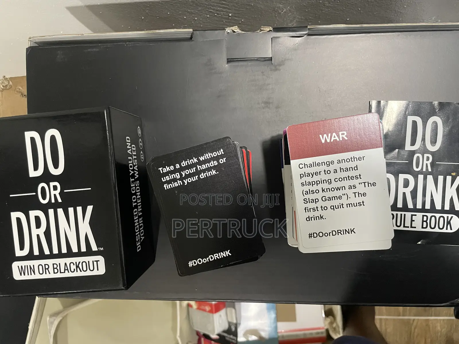 DO or DRINK Party Game Card
