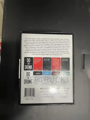 DO or DRINK Party Game Card