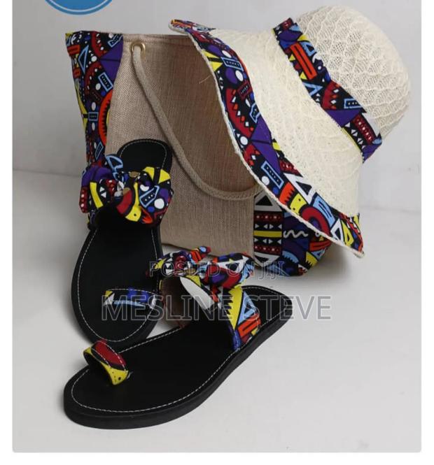 Handbag ,Hat and Sandals Set - main view