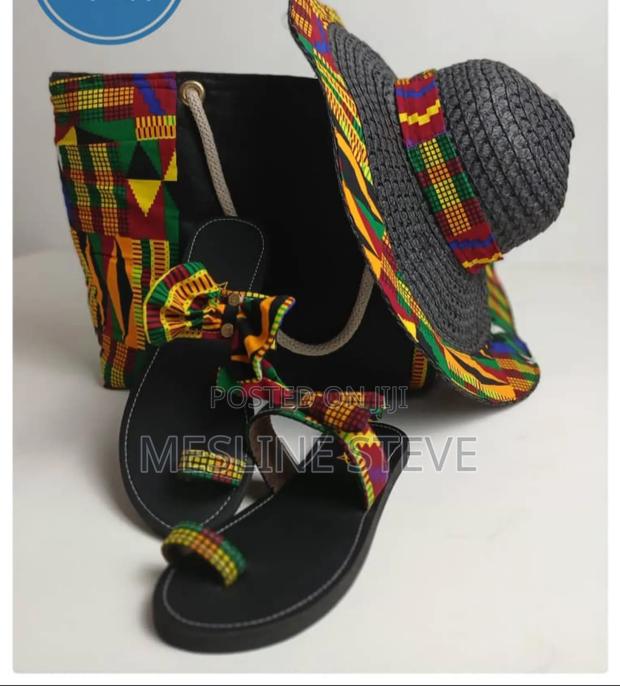 Handbag ,Hat and Sandals Set - thumbnail 3