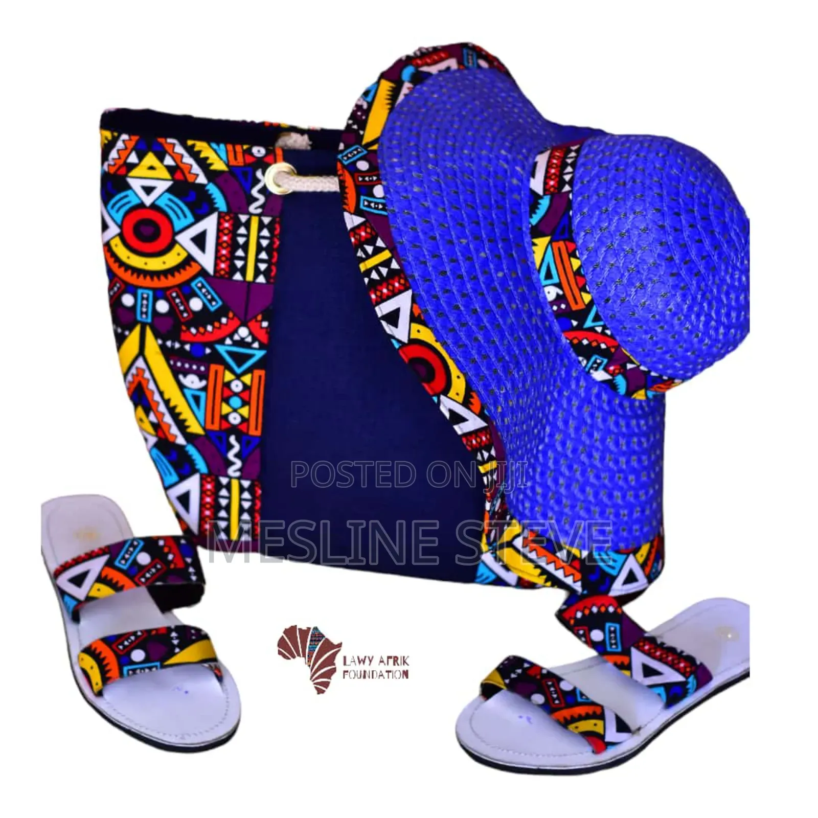 Handbag ,Hat and Sandals Set