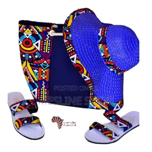 Handbag ,Hat and Sandals Set