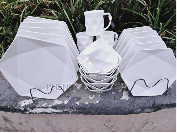 New Hexagon Dinner Set High Quality Mug