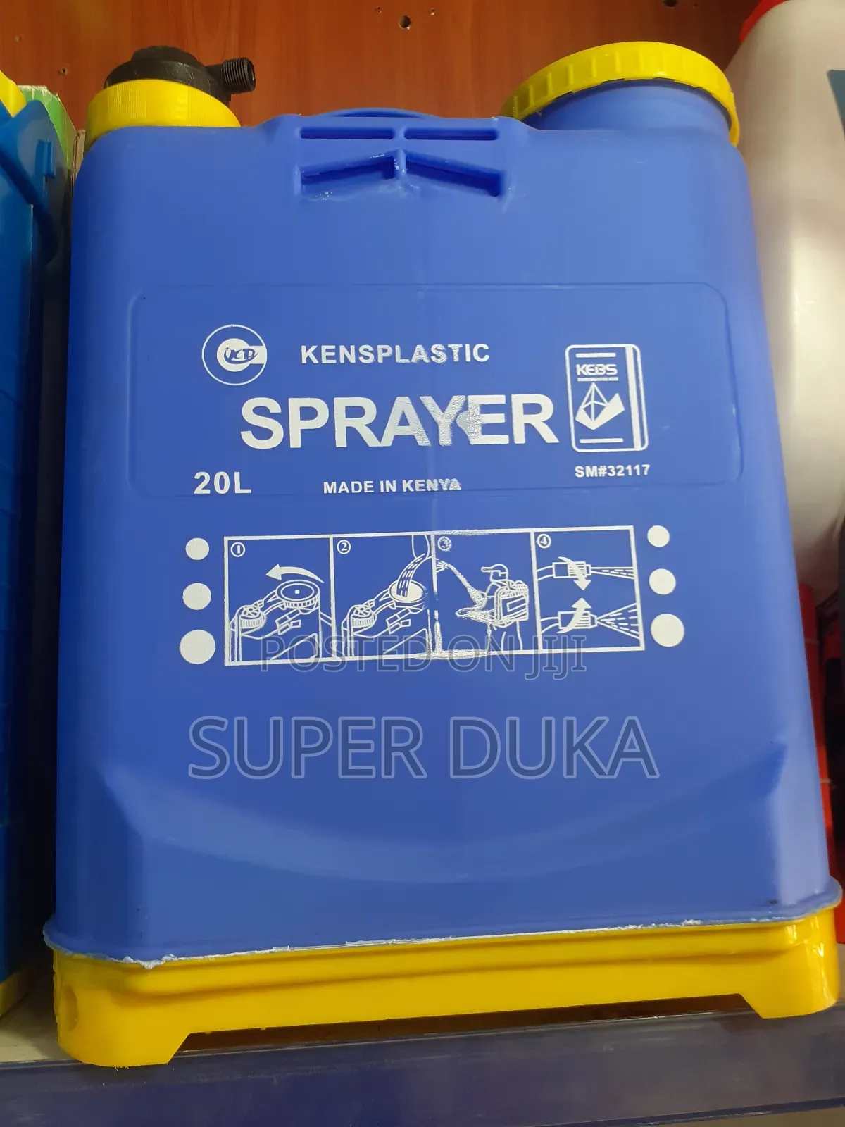 Knapsack Sprayer.20L Manual Kenplastic