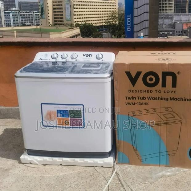 Von 13kgs Twin Tub Washing Machine