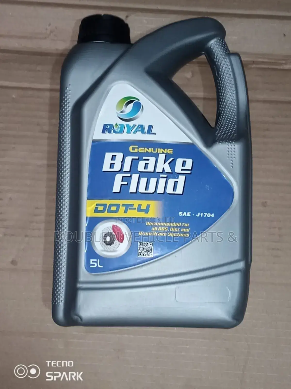 Royal Brakefluid Dot 4 5 Litres