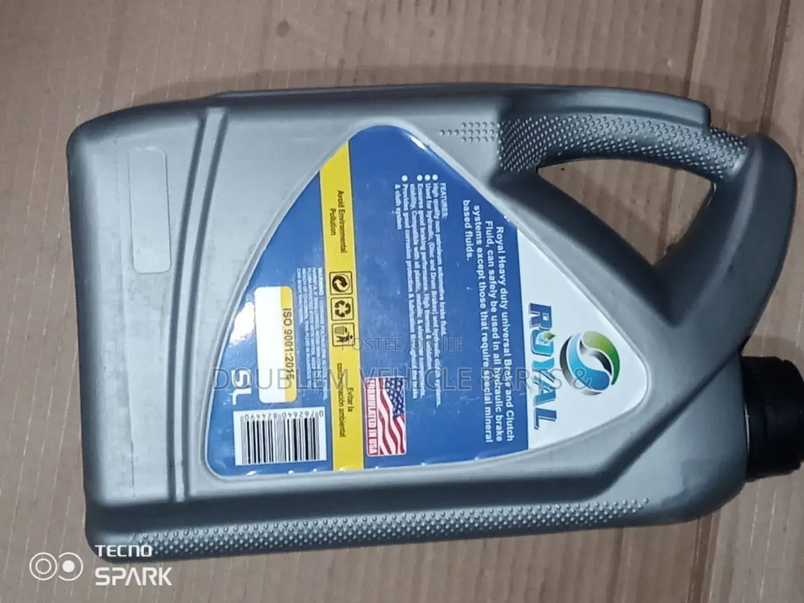 Royal Brakefluid Dot 4 5 Litres