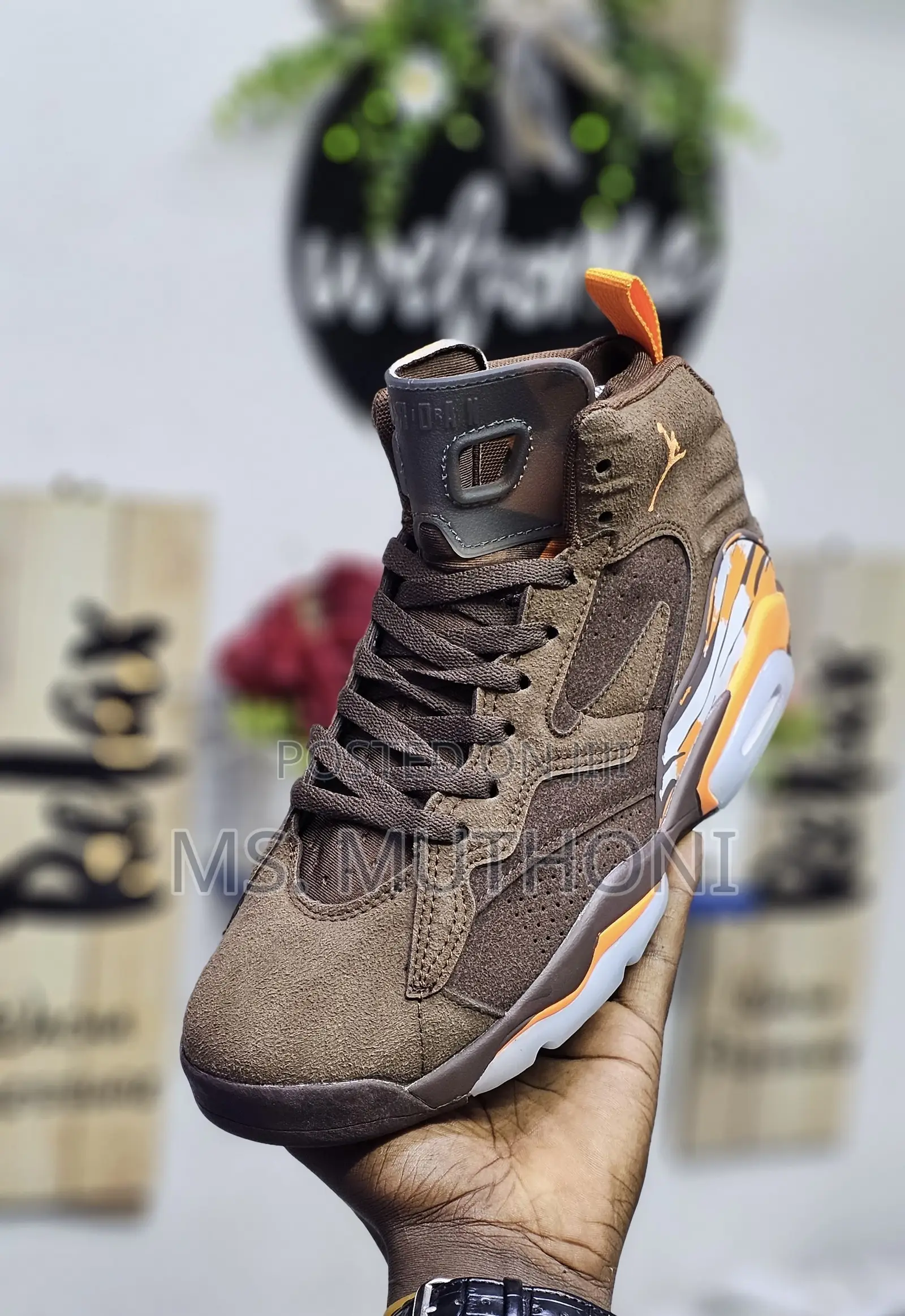 Brown Jordan 6 MVP 38/39/40/41/42/43/44/45