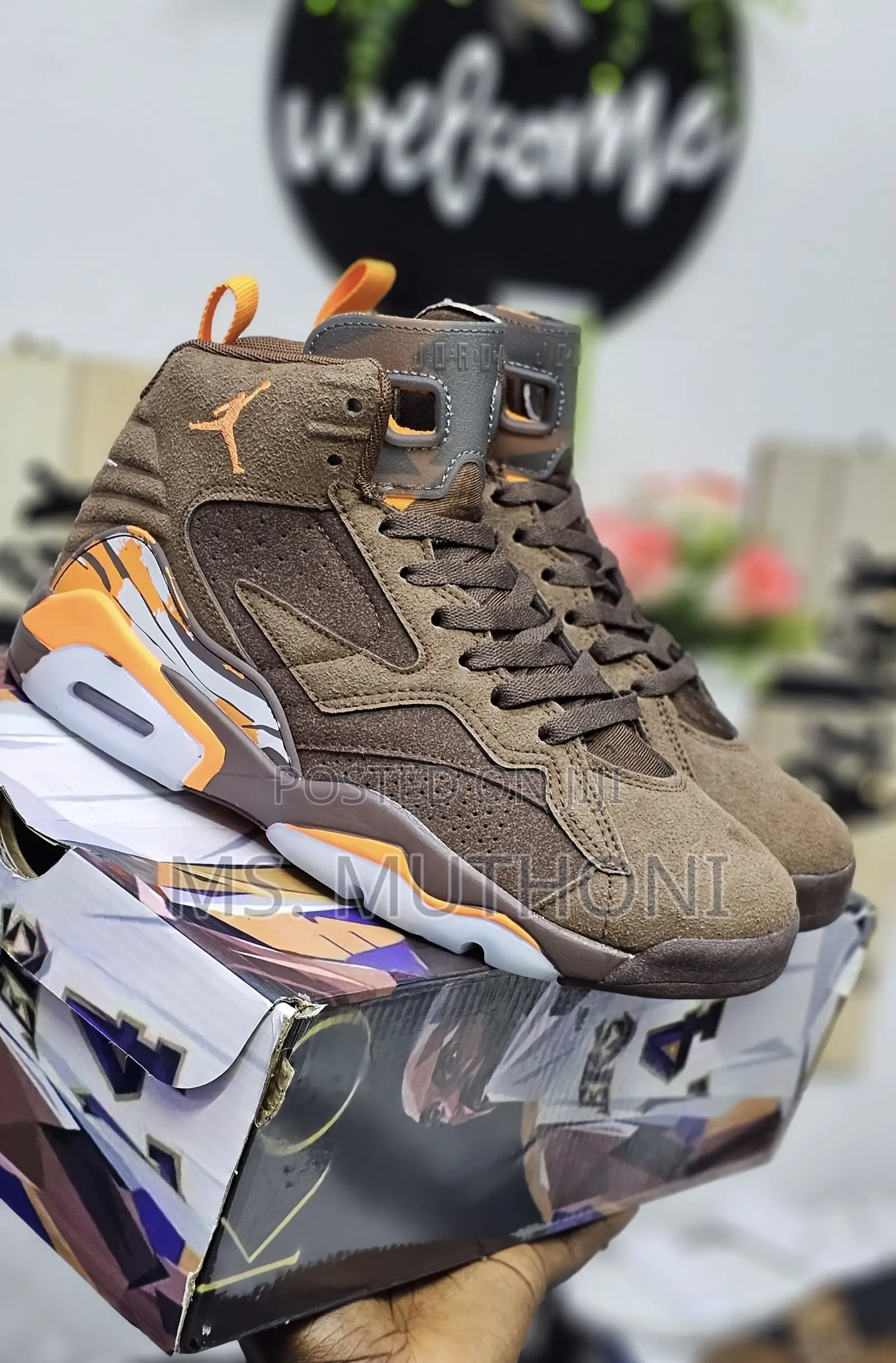 Brown Jordan 6 MVP 38/39/40/41/42/43/44/45