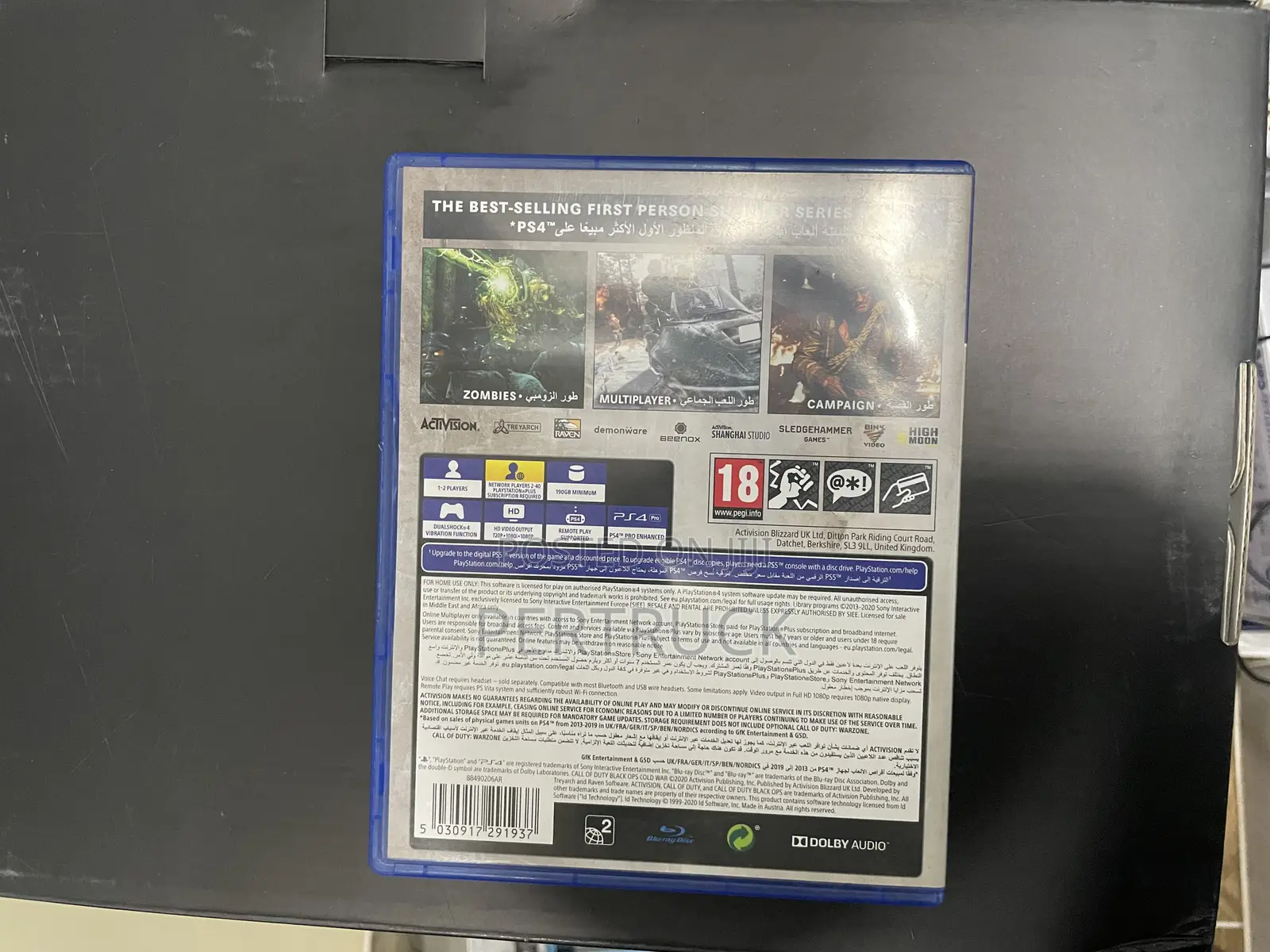 Call of Duty Black Ops Cold War PS4