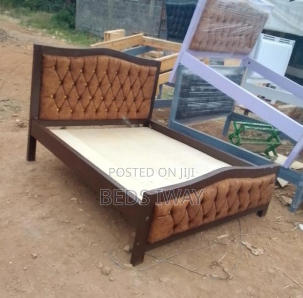 Brown Brownish 5x6 Chester Bed - main view
