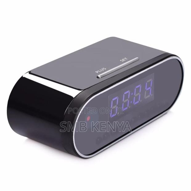 Digital Clock + Hidden Spy Camera