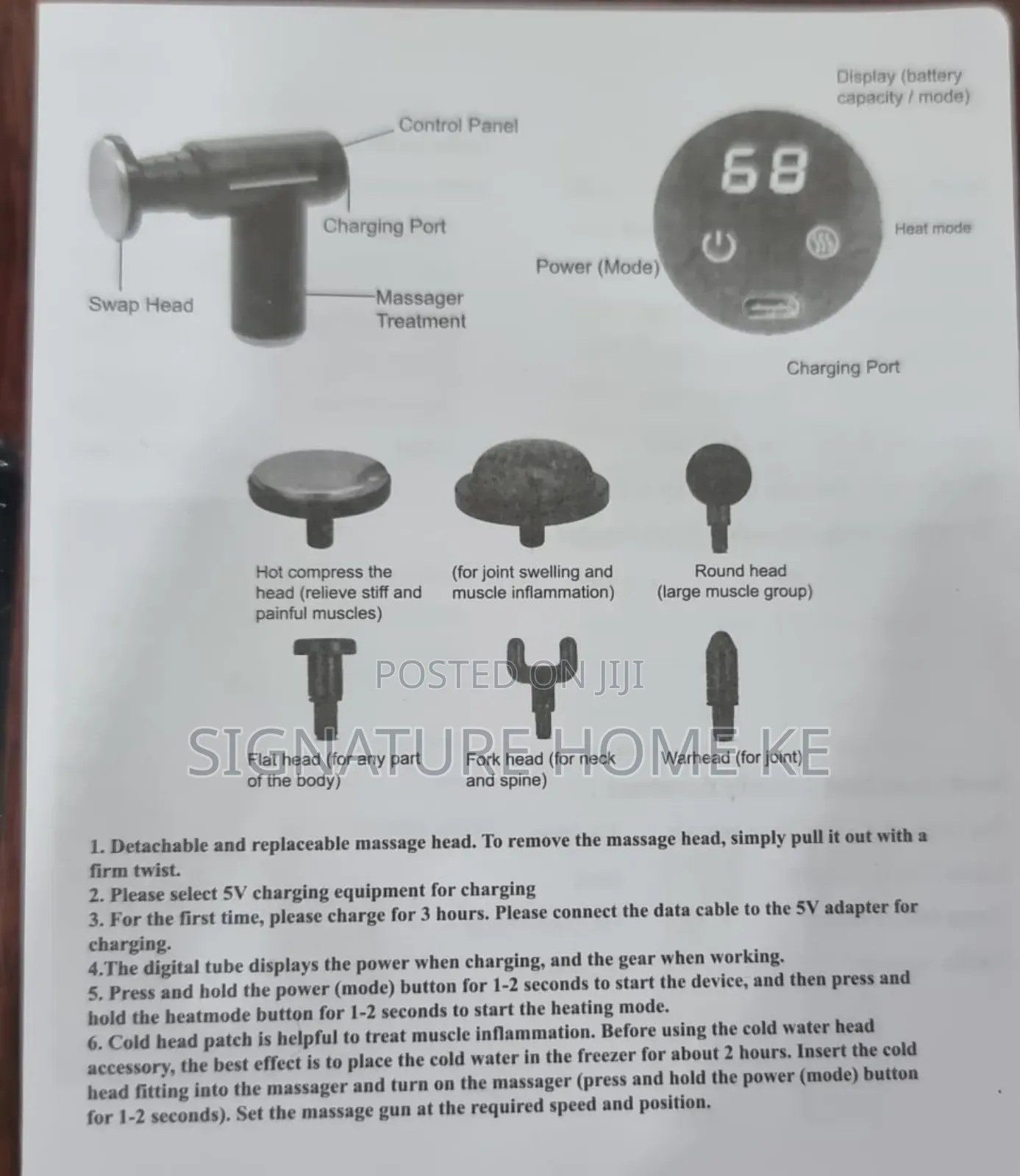 Massage Gun(Hot and Cold)