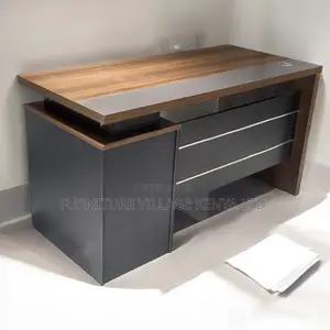 Office Desks; 1400mm Executive Manager's Table With Drawers