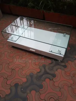 Home Tables; Tempered Glass Top Coffee Table