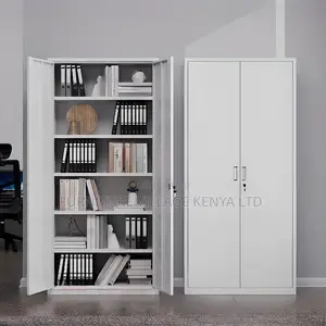 Office Cabinets; 05-Shelves Steel Lockable Storage Cabinet