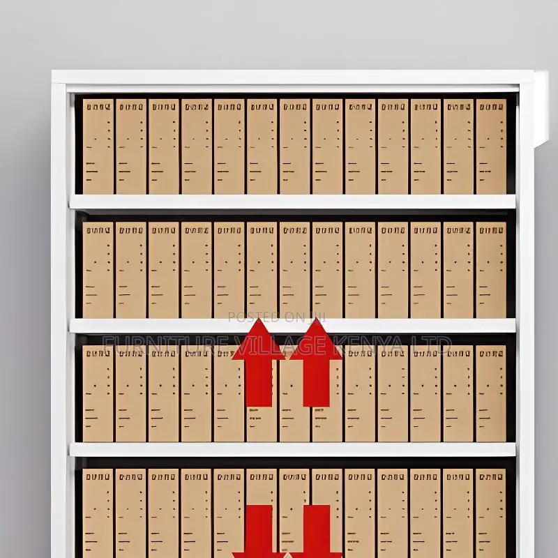 Office Cabinets; 05-Shelves Steel Lockable Storage Cabinet