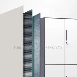 Office Storage Unit With Storage, Key Locking Mechanism