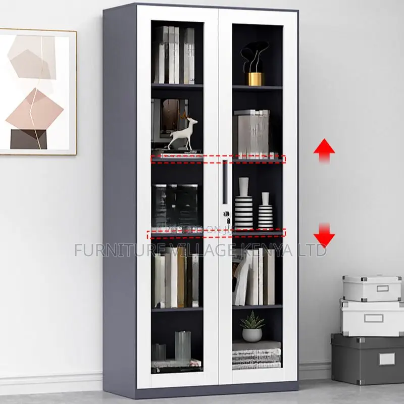 Office Storage Unit With Storage, Key Locking Mechanism