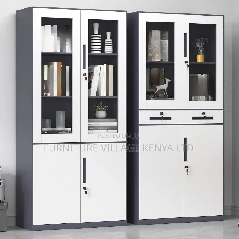 Office Storage Unit With Storage, Key Locking Mechanism
