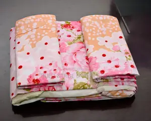 5*6 6 Piece Cotton Bedsheet 2bedsheets 4pillowcases Qj9y