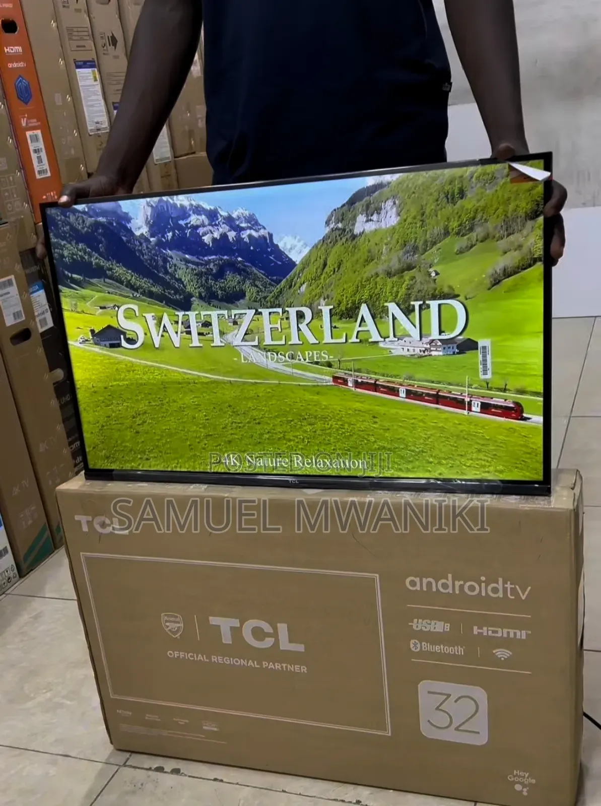 TCL 32′′ S5400a FHD Smart Android Frameless Tv
