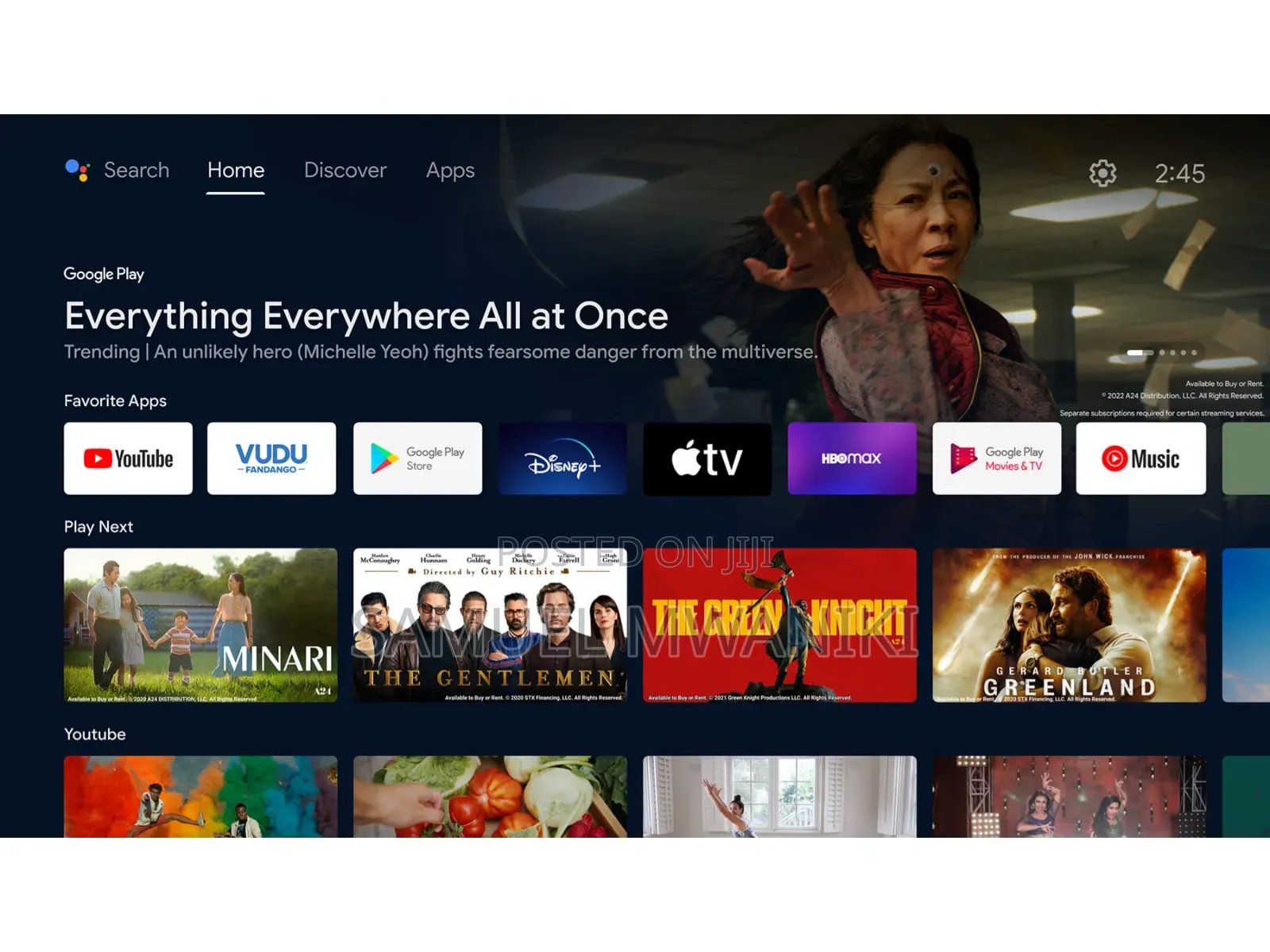 TCL 32′′ S5400a FHD Smart Android Frameless Tv